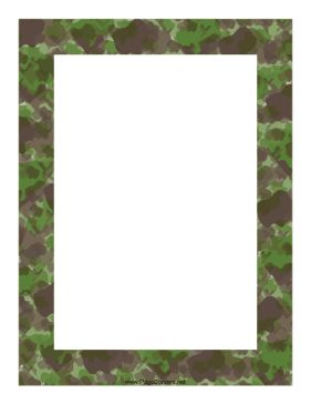 free camo clipart images | Camouflage Border Pictures | duck ...