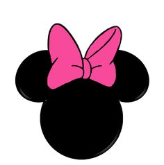 Red Minnie Mouse Bow Clip Art - Free Clipart Images