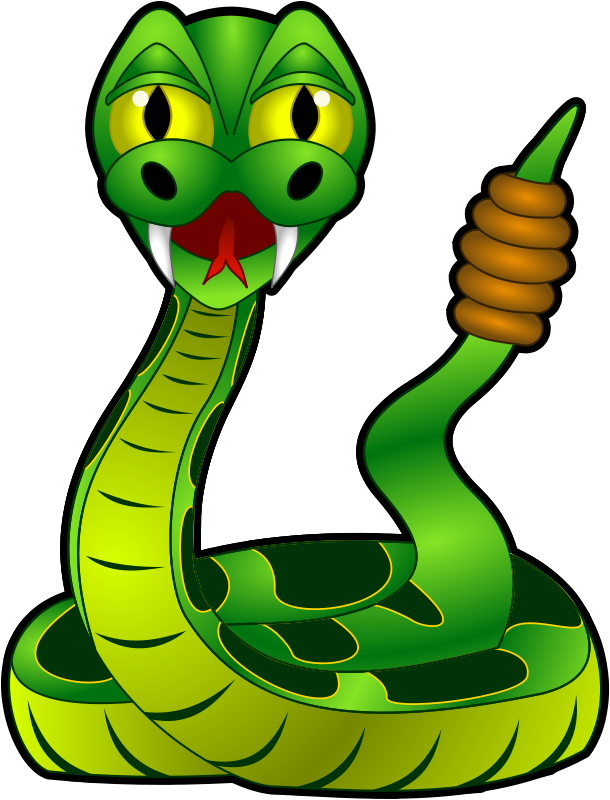 Cartoon Rattle Snake