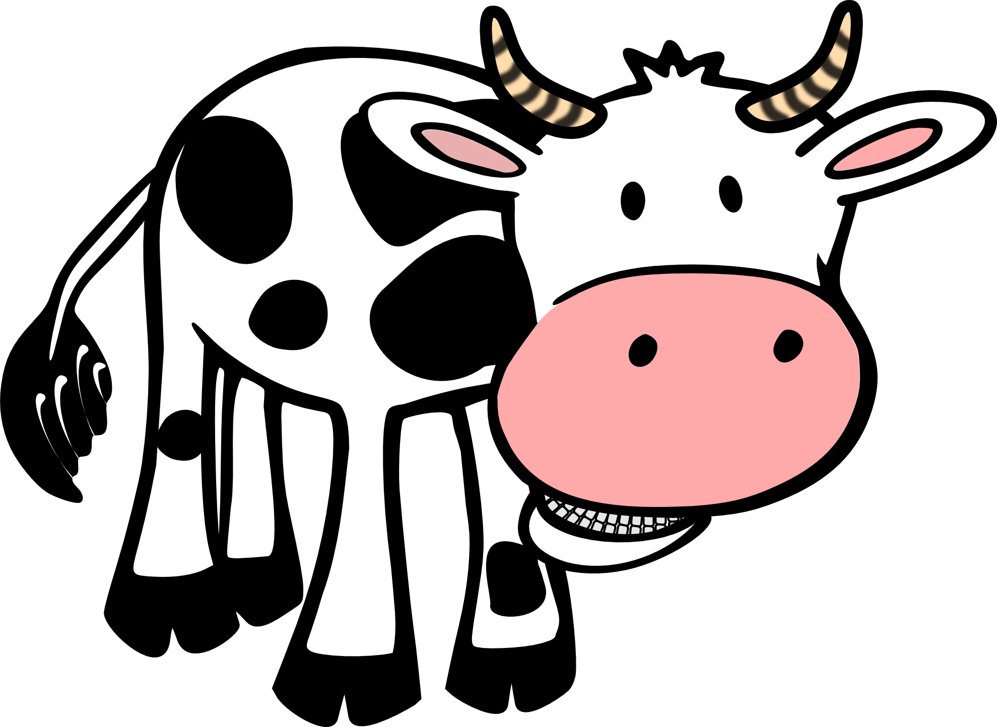 Images For > Herd Of Cows Clipart