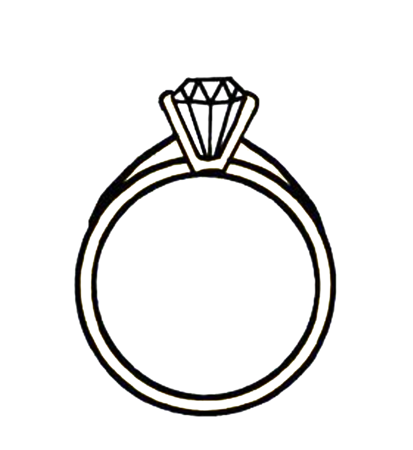 Engagement Ring Cartoon Clipart