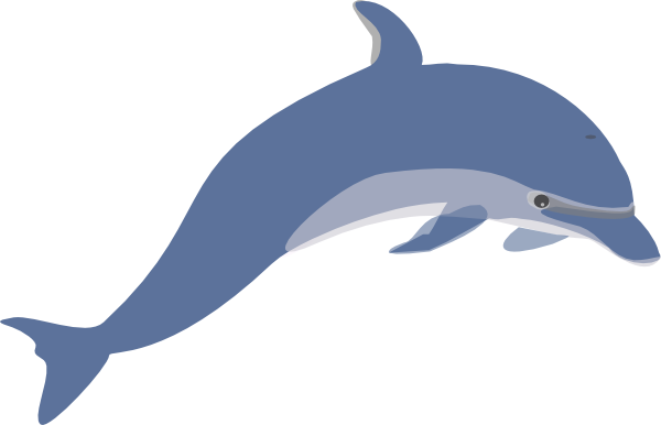 Dolphin 3 Clip Art - vector clip art online, royalty ...