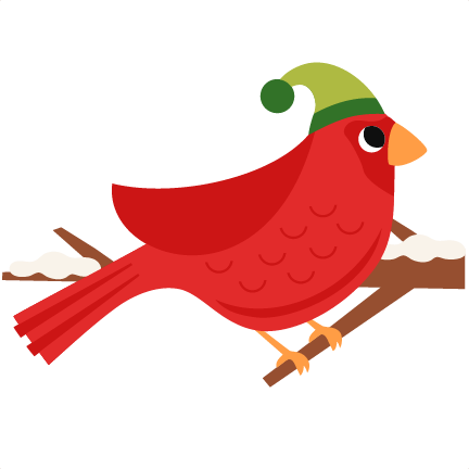 Free christmas bird clip art