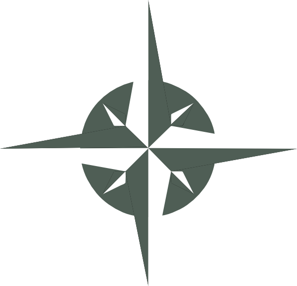 White Compass Rose Clip Art Vector Online Royalty Free on ...