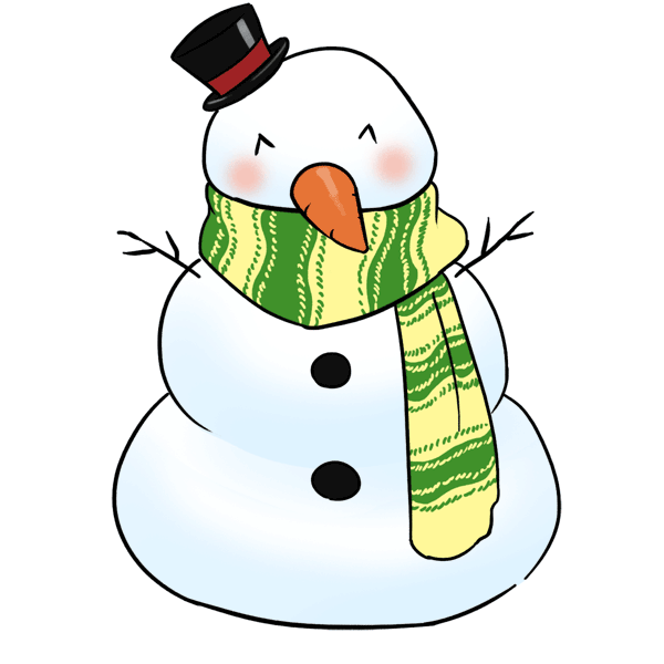 Snowman Family Clipart