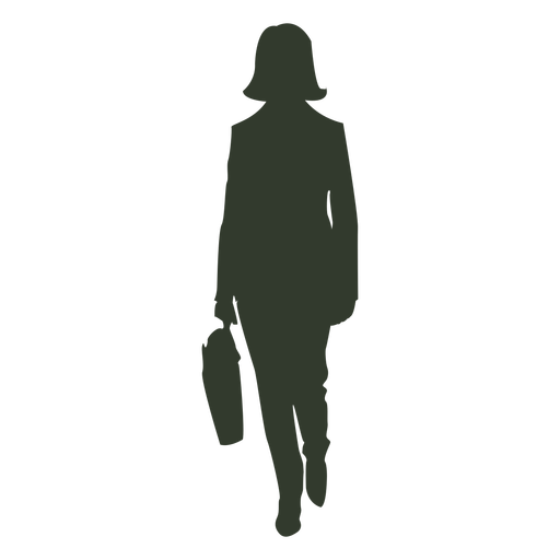 Woman walking pose silhouette - Transparent PNG/SVG