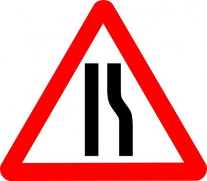 Road Hazard Signs Clipart - Free to use Clip Art Resource