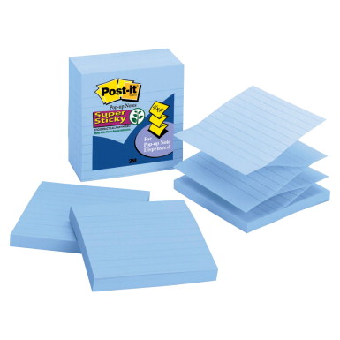 Self Sticking Notes - Flags - 1117027 - 3M Post-it Lined Pop-Up ...