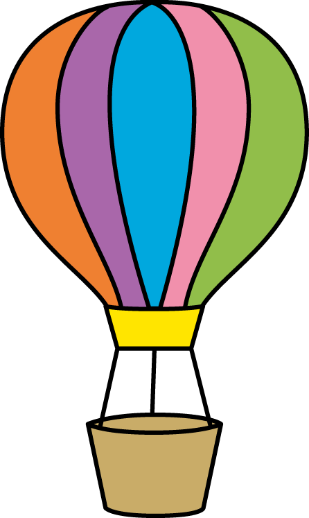 Hot air balloon clip art