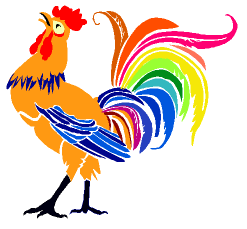 Cursillo rooster clip art