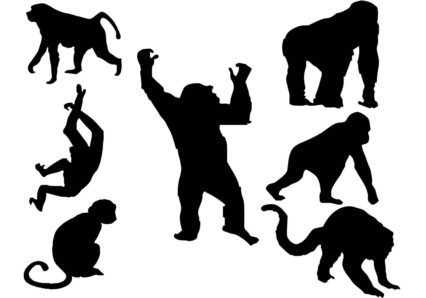 Monkey Free Vector Art - (4957 Free Downloads)