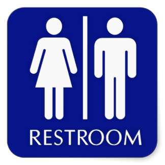 Unisex bathroom clipart