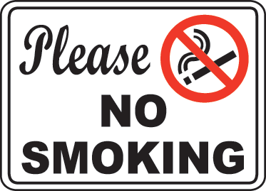 no smoking zone sign Gallery