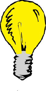 Light Bulb clip art Free Vector