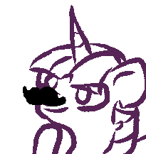 outline_ponies___twilight_with_a_mustache_by_silverpantspony-d65e6bz.png