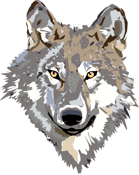 Wolf 2 clip art - vector clip art online, royalty free & public domain