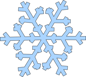 Green Snowflake clip art - vector clip art online, royalty free ...