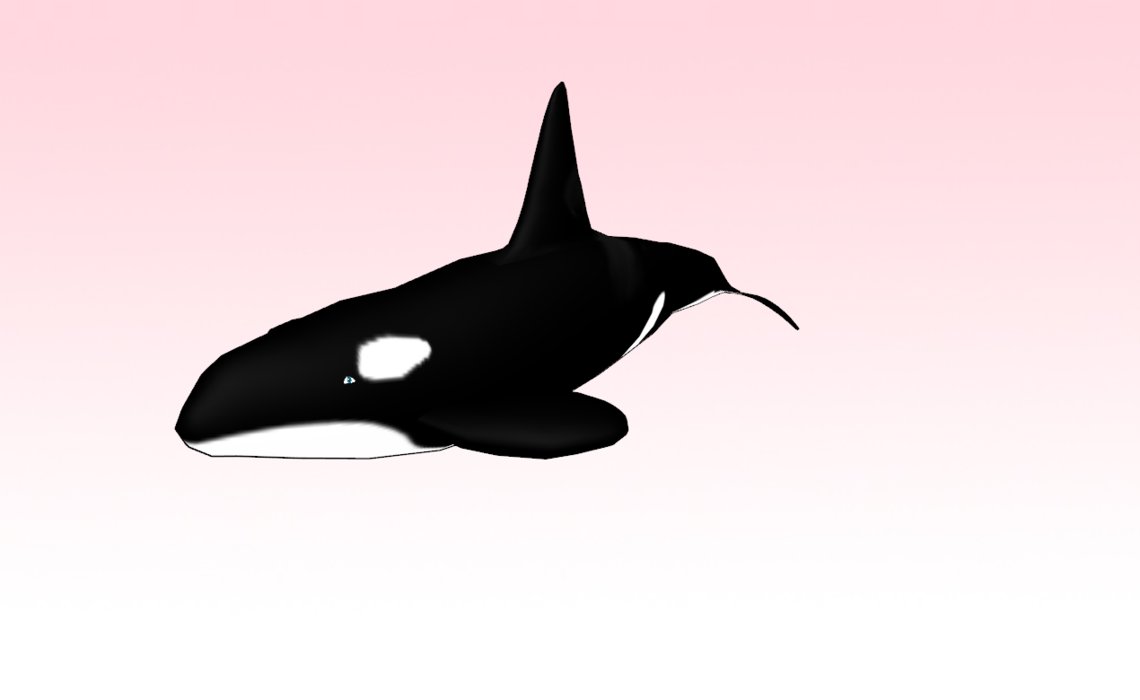 MMD shamu! (killer whale)