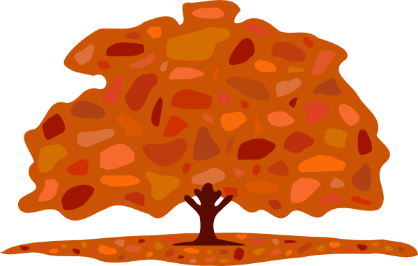 Autumn Tree clip art - vector clip art online, royalty free ...