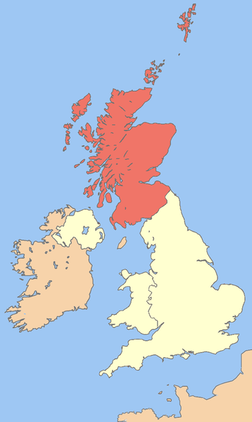 Scotland Map Printable - ClipArt Best
