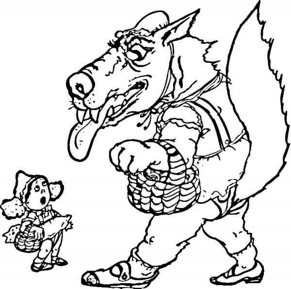 Dangerous Wolf - Free Coloring Pages #2795 to print | coloringpics ...