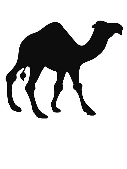 Camel Silhouette" by kwg2200 | Redbubble