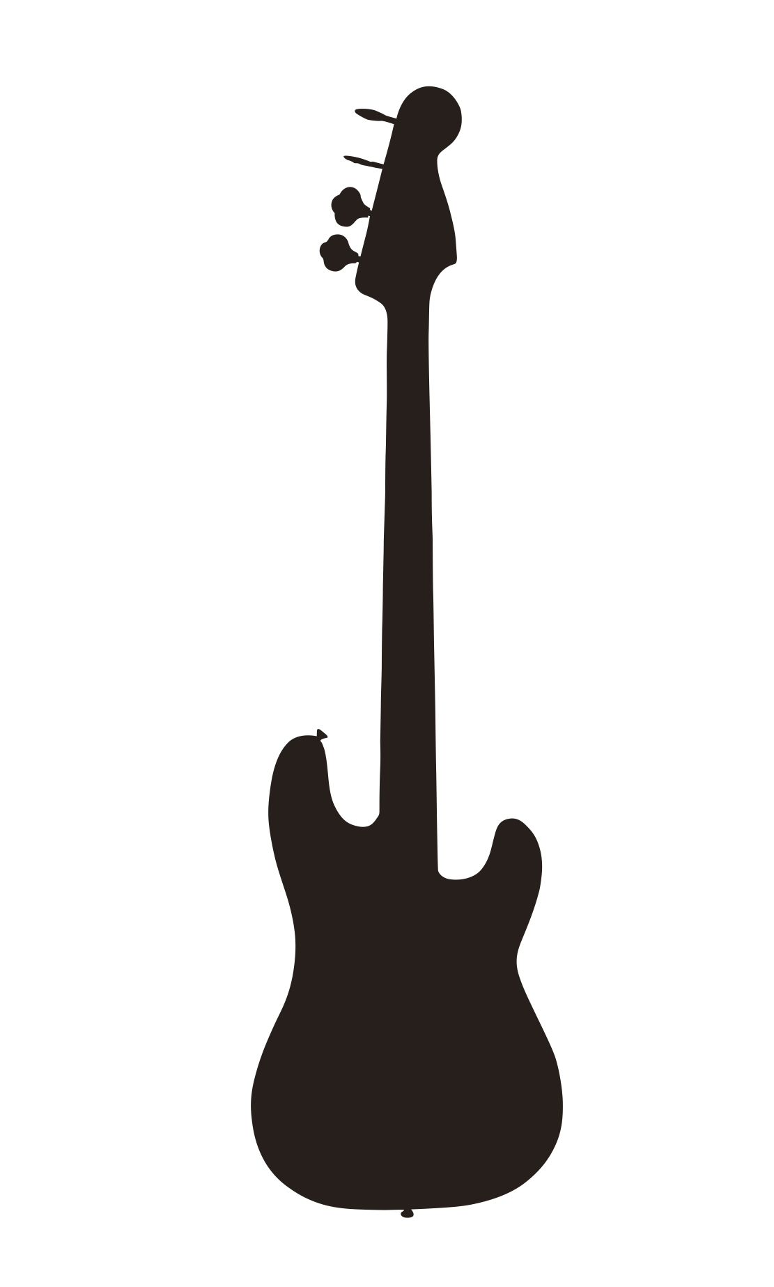 Guitar Silhouette - ClipArt Best