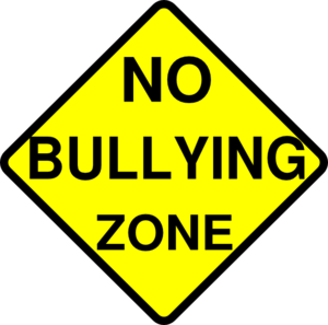 Elementary school bully clipart