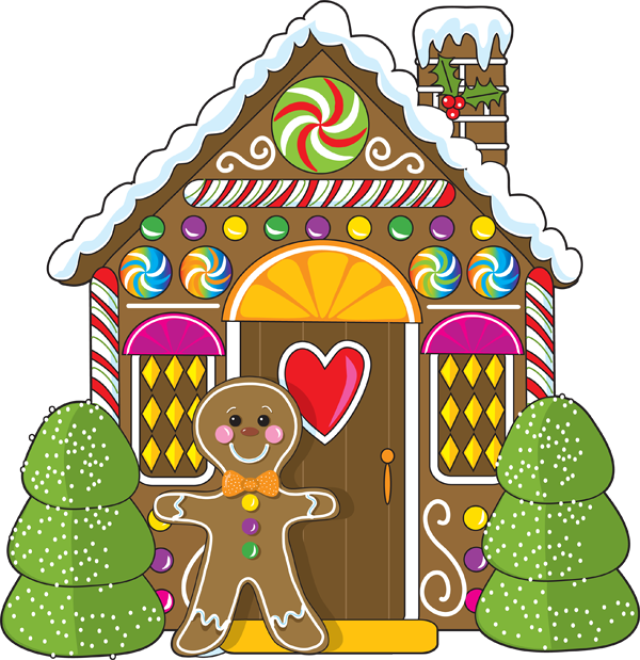 Gingerbread House Clipart