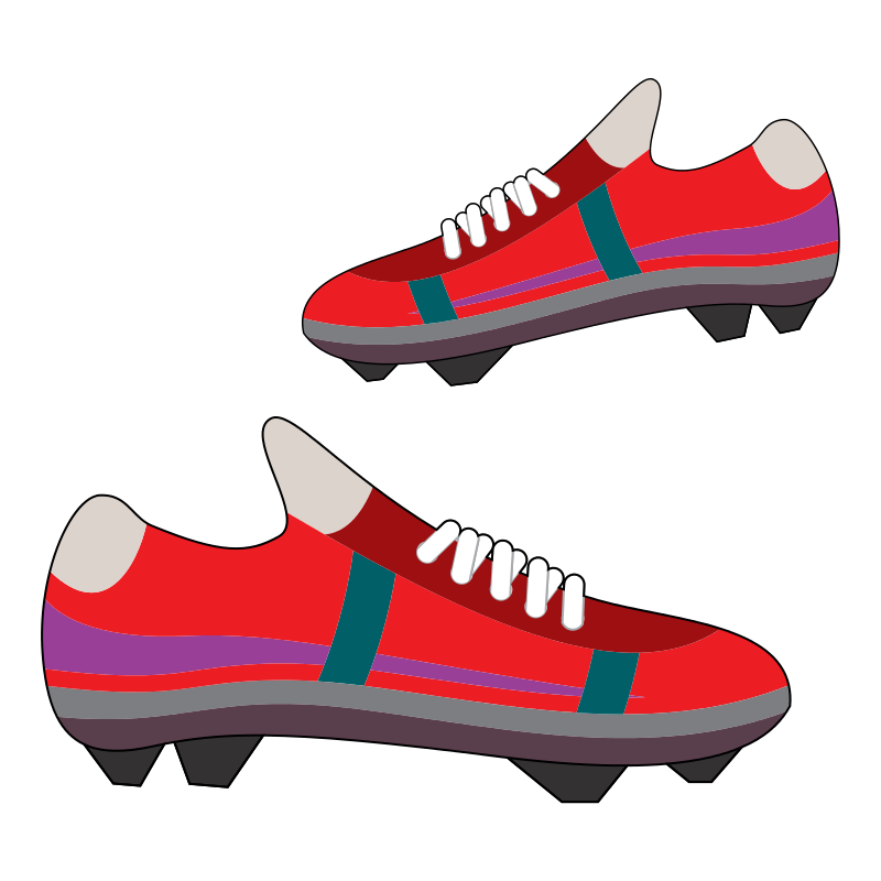 Free Clipart: Football Shoes | Objects | casino