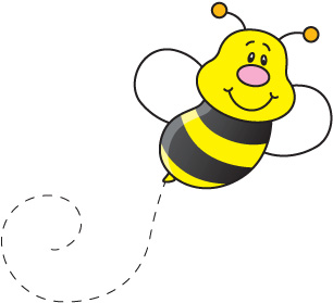 Bee kids clipart