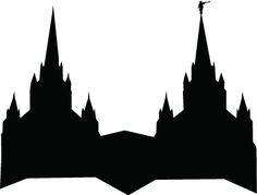 BLACK AND WHITE CLIPART OF SAN DIEGO TEMPLE - ClipArt Best