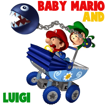 How to Draw Baby Mario and Luigi Team Riding Baby Stroller from ...