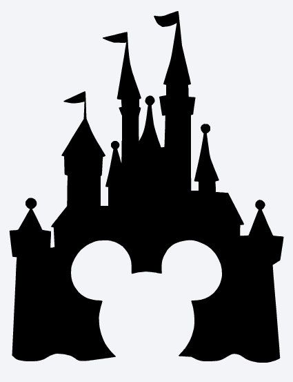 Disney castle clip art