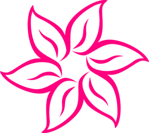 Pink Flower 7 Clip Art - vector clip art online ...