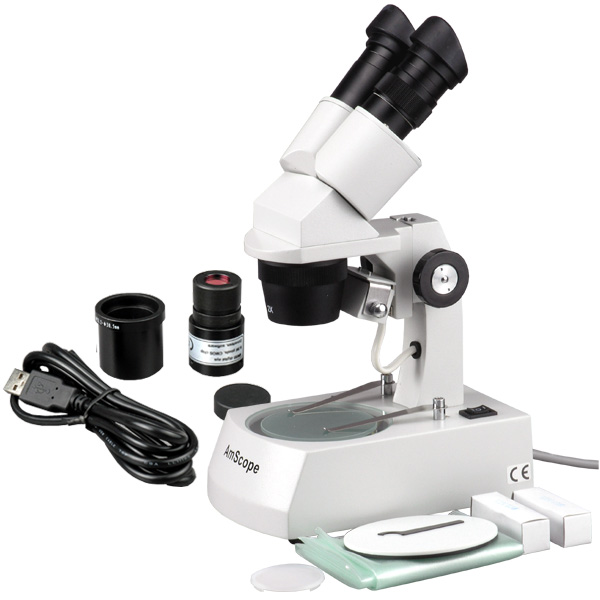 20x 40x 80x Binocular Stereo Dissecting Microscope with 2MP USB ...