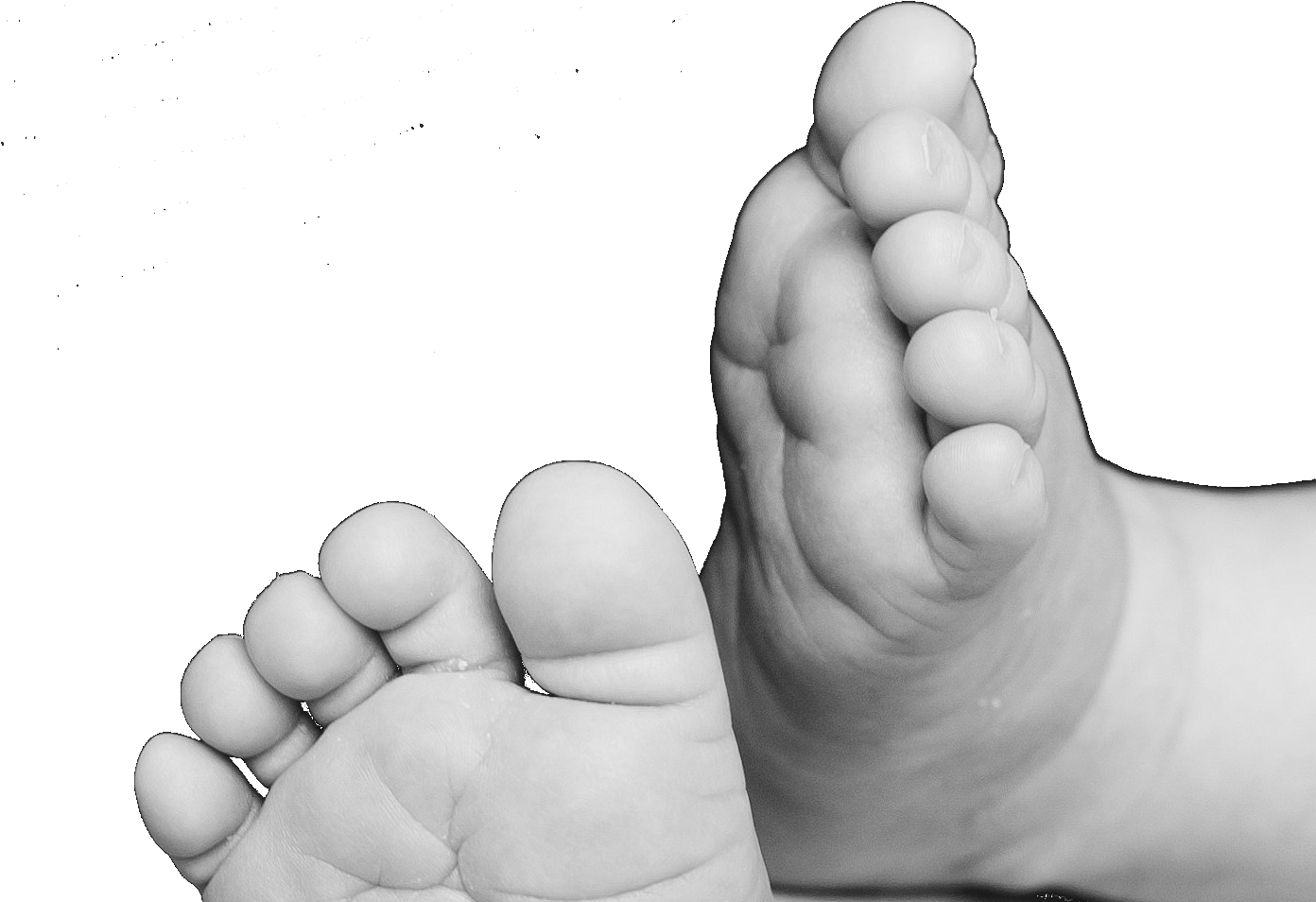 Baby Feet Outline