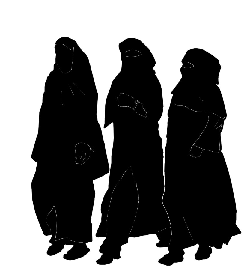 Old Woman Silhouette - ClipArt Best