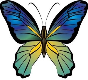 Butterfly silhouette vector free vector download (7,368 Free ...