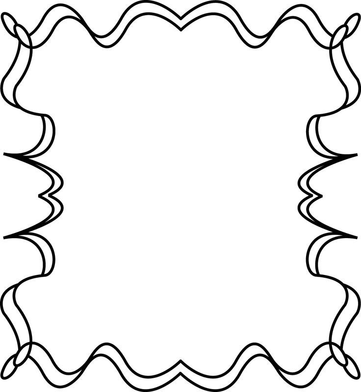 Free Printable Picture Frames - AZ Coloring Pages