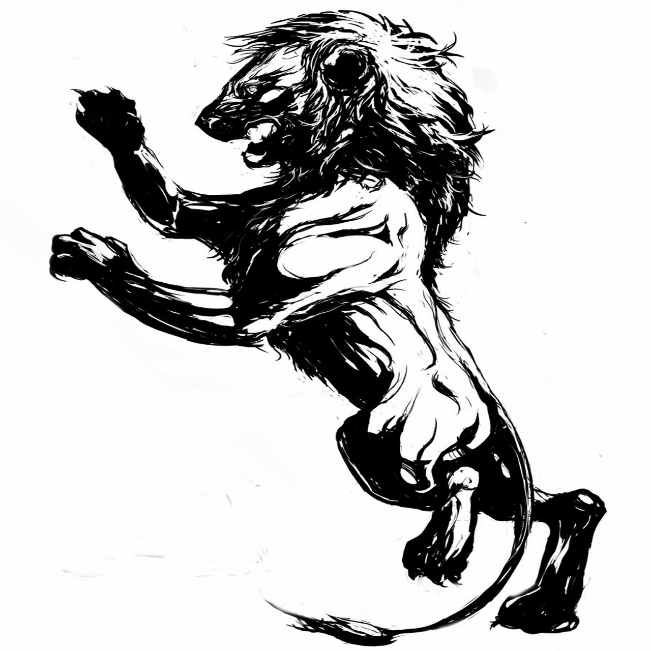 Lion Claw Tattoo | Free Download Clip Art | Free Clip Art | on ...