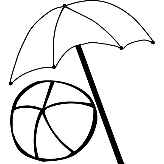 Beach Umbrella Cartoon - ClipArt Best