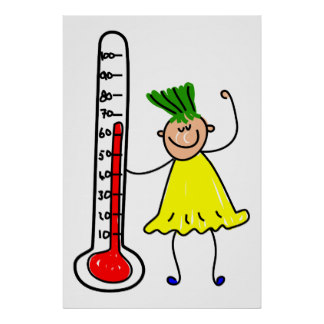 Thermometer Posters | Zazzle