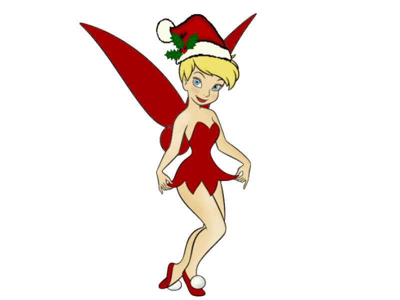 Tinkerbell Black And White Clipart