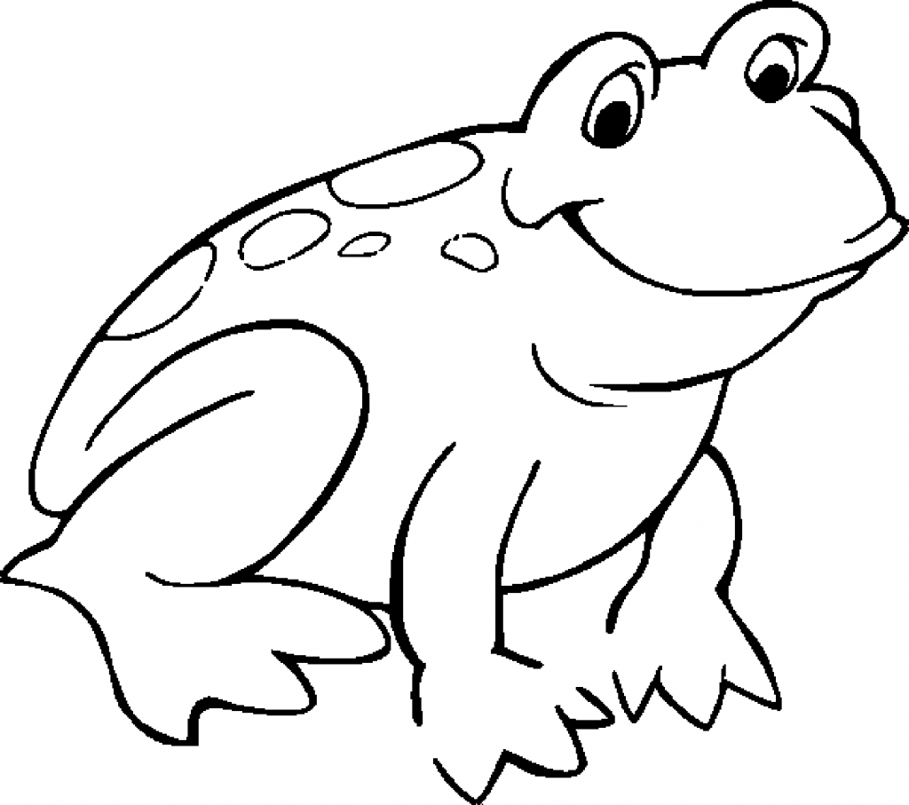 Coloring Pages Of Frogs And Lilypads - Coloring Pages