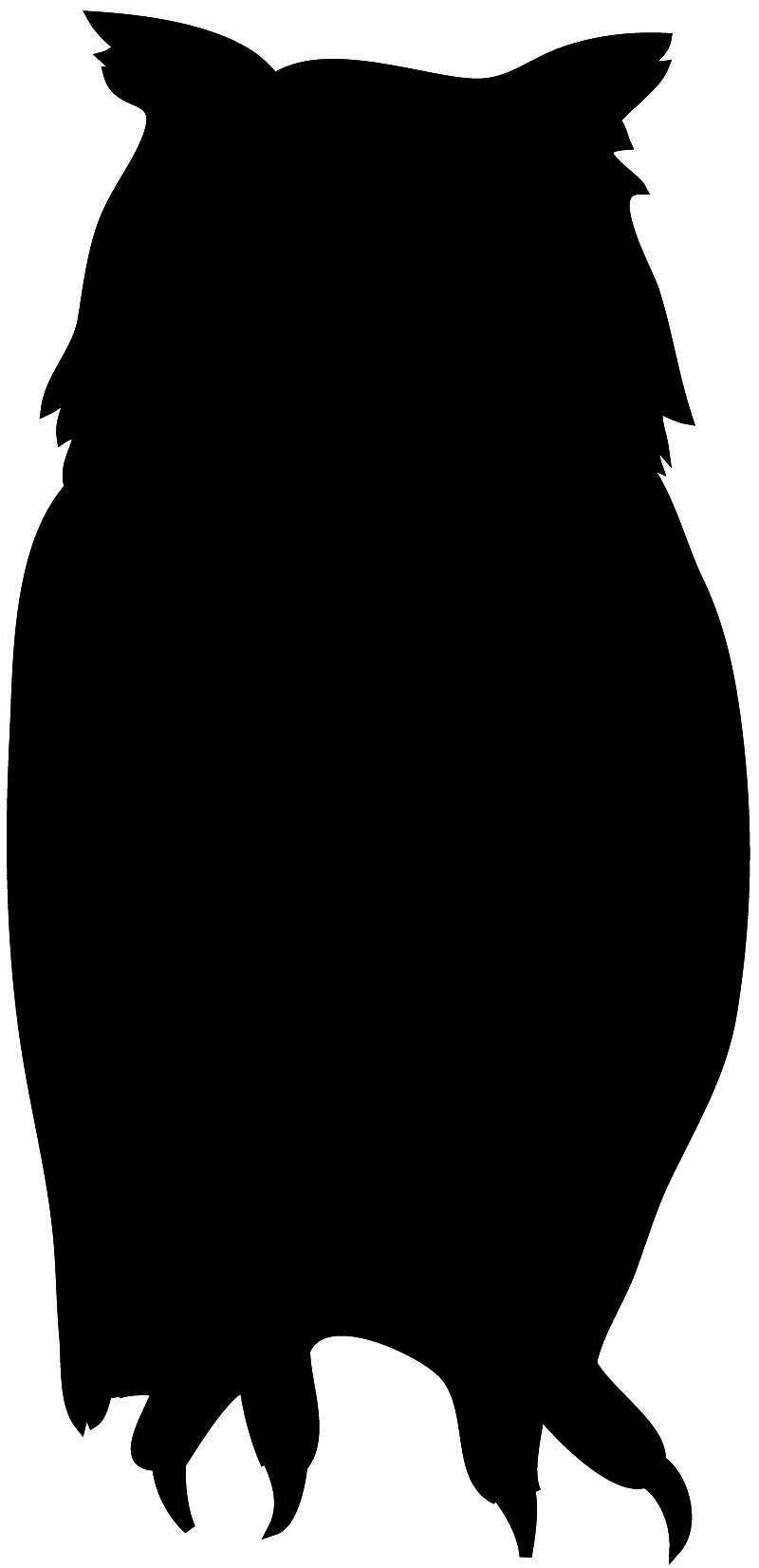 Owl Silhouette Clipart