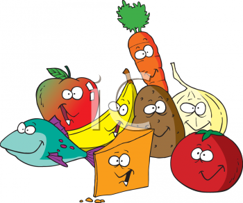 Fruit and vegetable clip art