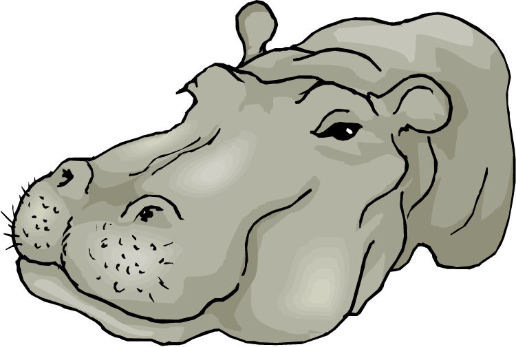 Free Hippo Clipart