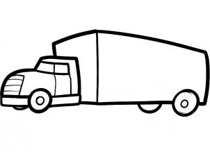 Cars - How to Draw a Truck for Kids