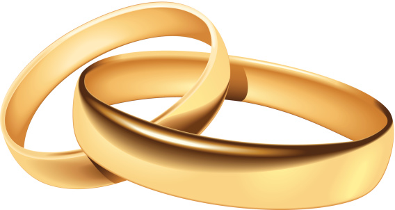 Wedding Ring Clip Art, Vector Images & Illustrations